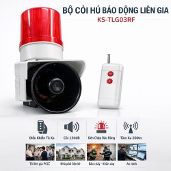 Bộ còi hú báo động, báo cháy cho tổ liên gia, nhà ở liền kề KS-TLG03RF