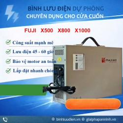 Bộ lưu điện cửa cuốn MAYAKI Fuji-X1000 tải Motor 1000Kg