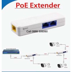 Cục chia POE extender 1 ra 2 cho camera và thiết bị mạng G-1202PP